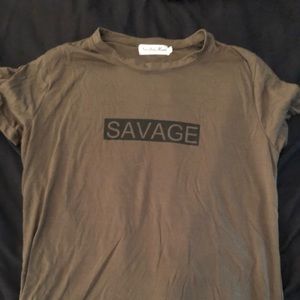 Savage t shirt